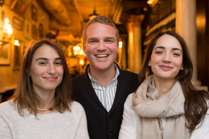 Founding Team - Jess Beck (l), Christian Bjelland (c), Marcela Sapone (r)