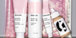 Glossier Skincare products